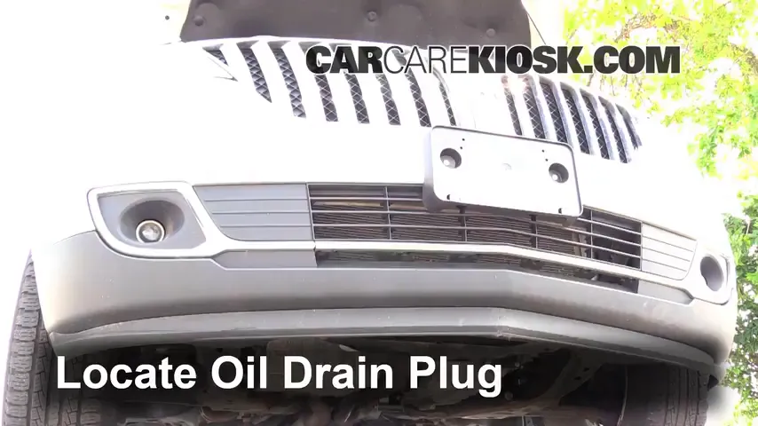 2011 Lincoln MKX 3.7L V6 Oil Change Oil and Oil Filter